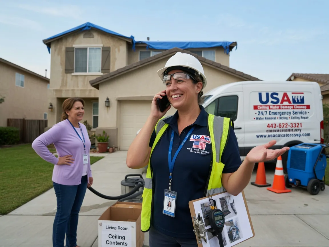 Ceiling Water Damage Restoration Van Orin, IL FAQs